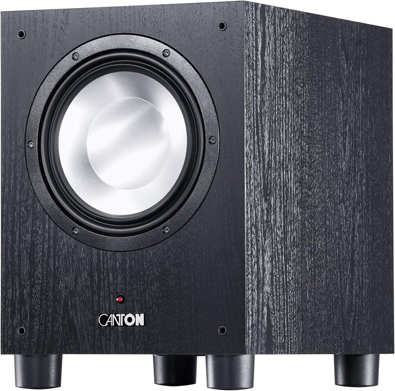 Canton Sub 8.3 Aktivsubwoofer (200/280 Watt) schwarz (Stück)