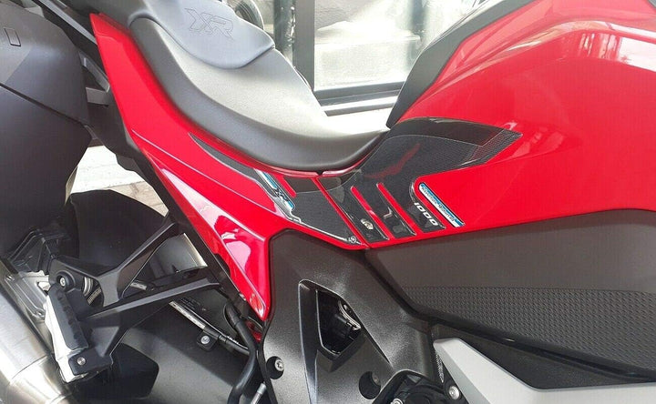 labelbike - 2 3D Harz Aufkleber Seitenschutz und Dekorationen für Motorrad Tank, kompatibel mit BMW