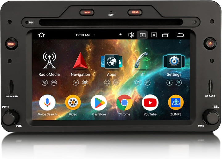 Android 14 DAB+ Autoradio Für Alfa Romeo 159 Sportwagon Brera Spider Acht-Kern 4GB+64GB mit GPS Navi