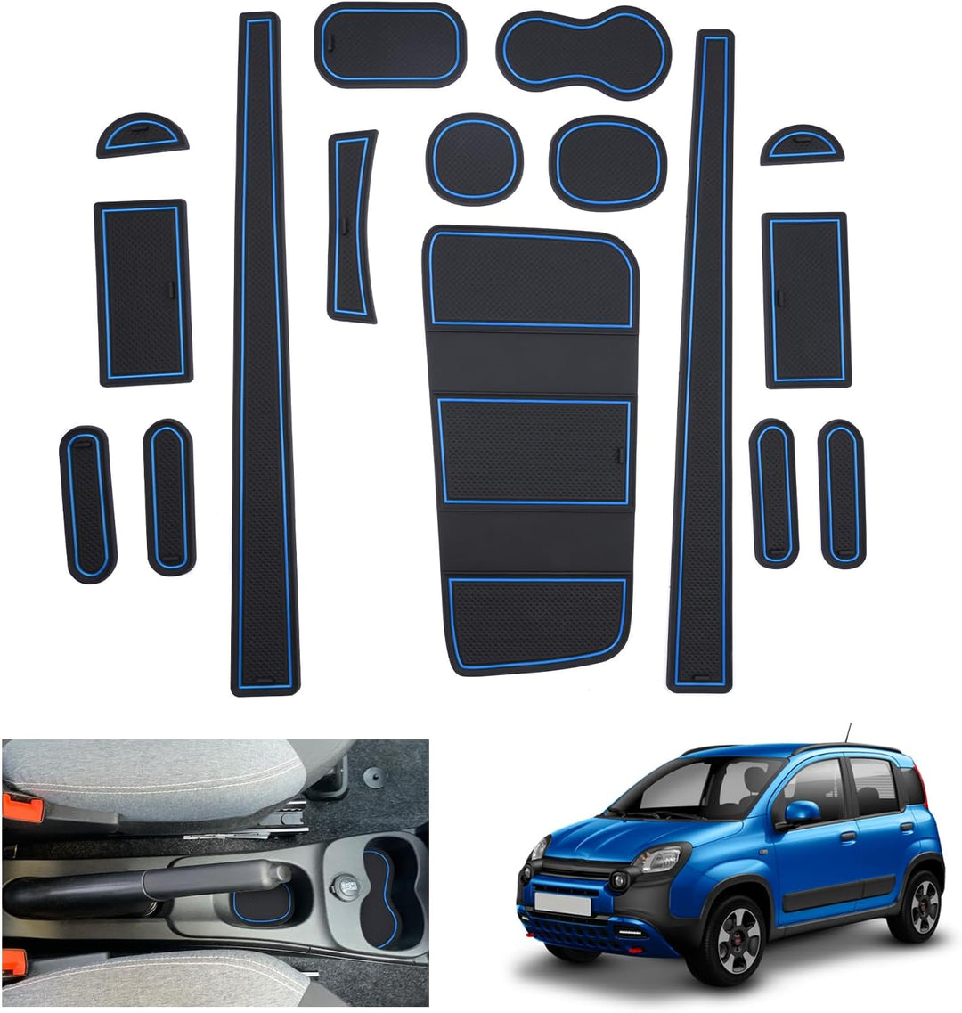 GAFAT Kompatibel mit Neu FIAT Panda City Cross/Hybrid 2021-2023 Antirutschmatten, Panda Cross 2022 G