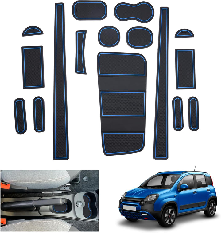 GAFAT Kompatibel mit Neu FIAT Panda City Cross/Hybrid 2021-2023 Antirutschmatten, Panda Cross 2022 G