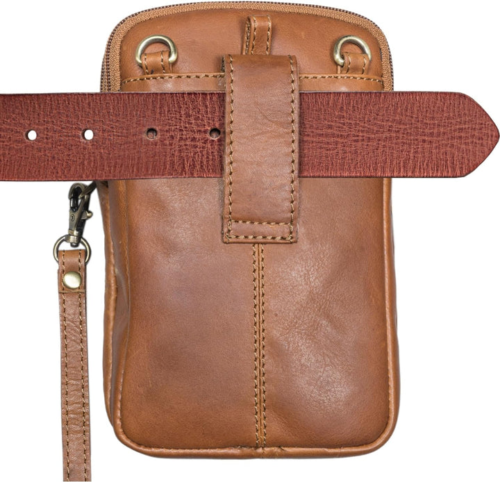 STILORD 'Tertius' Herren Umhängetasche Leder mit 3-in-1 System Männerhandtasche Handytasche zum Umhä