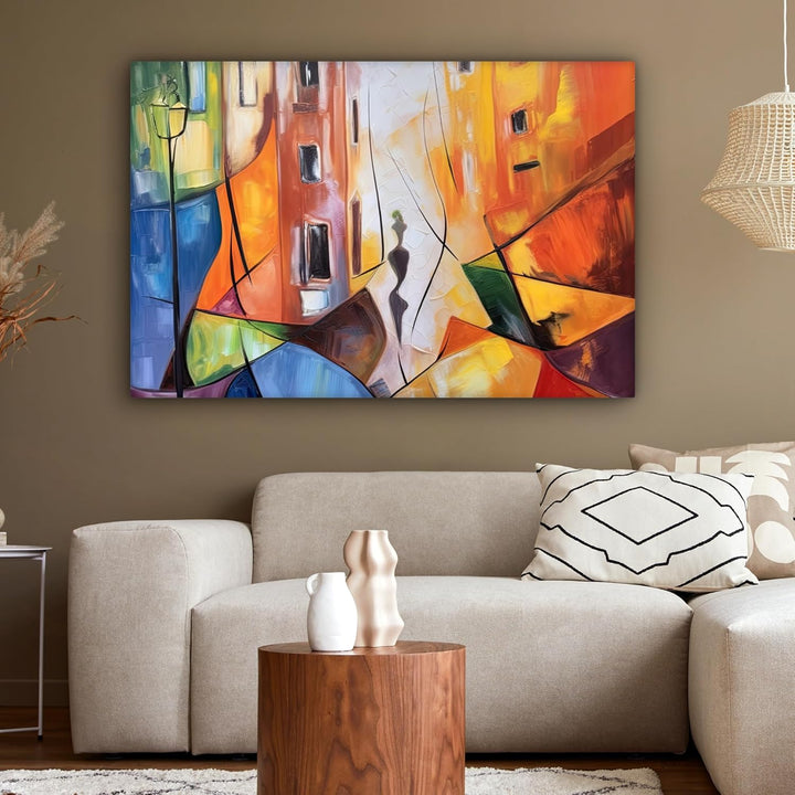 MuchoWow© Leinwandbild Gross 120x80 cm XXL Dekoration Wohnzimmer Bilder Aufhängen Wall Decoration Li