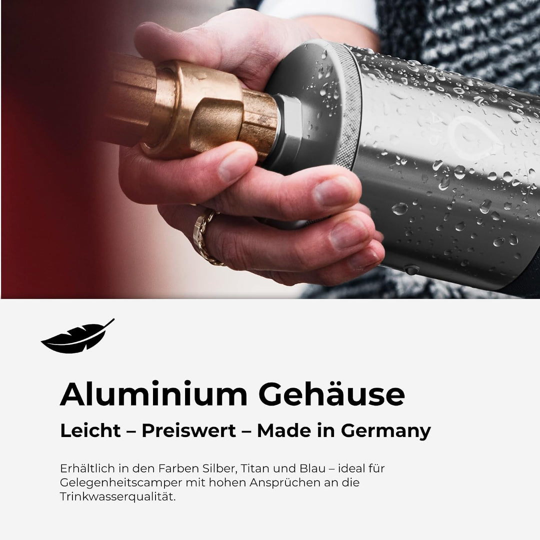 Alb Filter® MOBIL Active Trinkwasserfilter | Sauberes Trinkwasser unterwegs mit Boot, Yacht, Camping