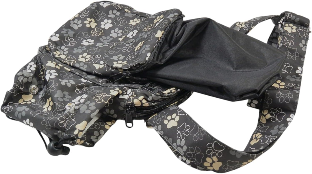 Konstanz Mandala 71038 – Gassitasche mit integriertem Flaschenhalter – Leckerlitasche für Hunde, was