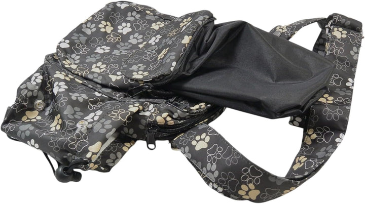 Konstanz Mandala 71038 – Gassitasche mit integriertem Flaschenhalter – Leckerlitasche für Hunde, was
