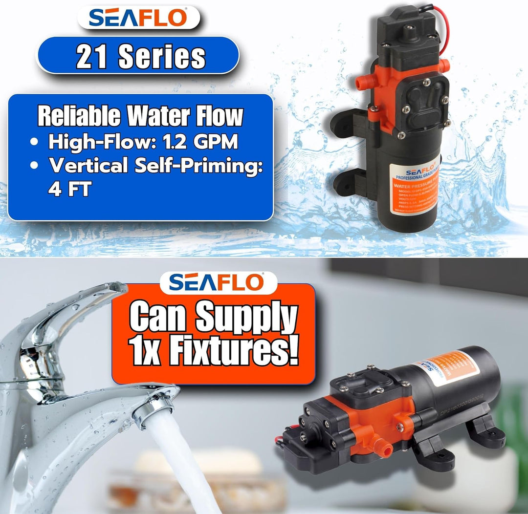 Seaflo 12V 4.3 LPM Wasser System Pumpe
