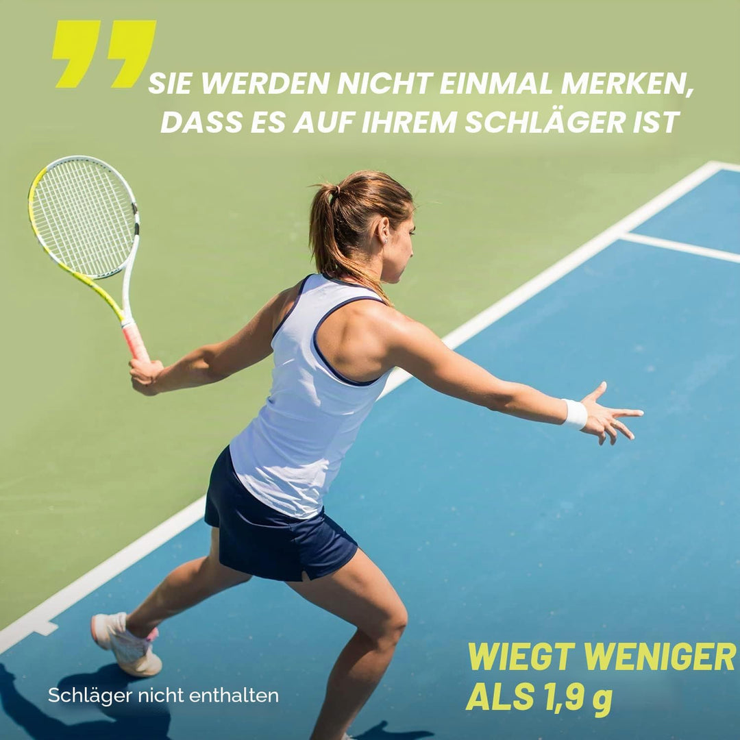 Scoring Right Tragbarer Tennis und Padel - Punktezähler – Einfach zu montierende Anzeigetafel zur Au