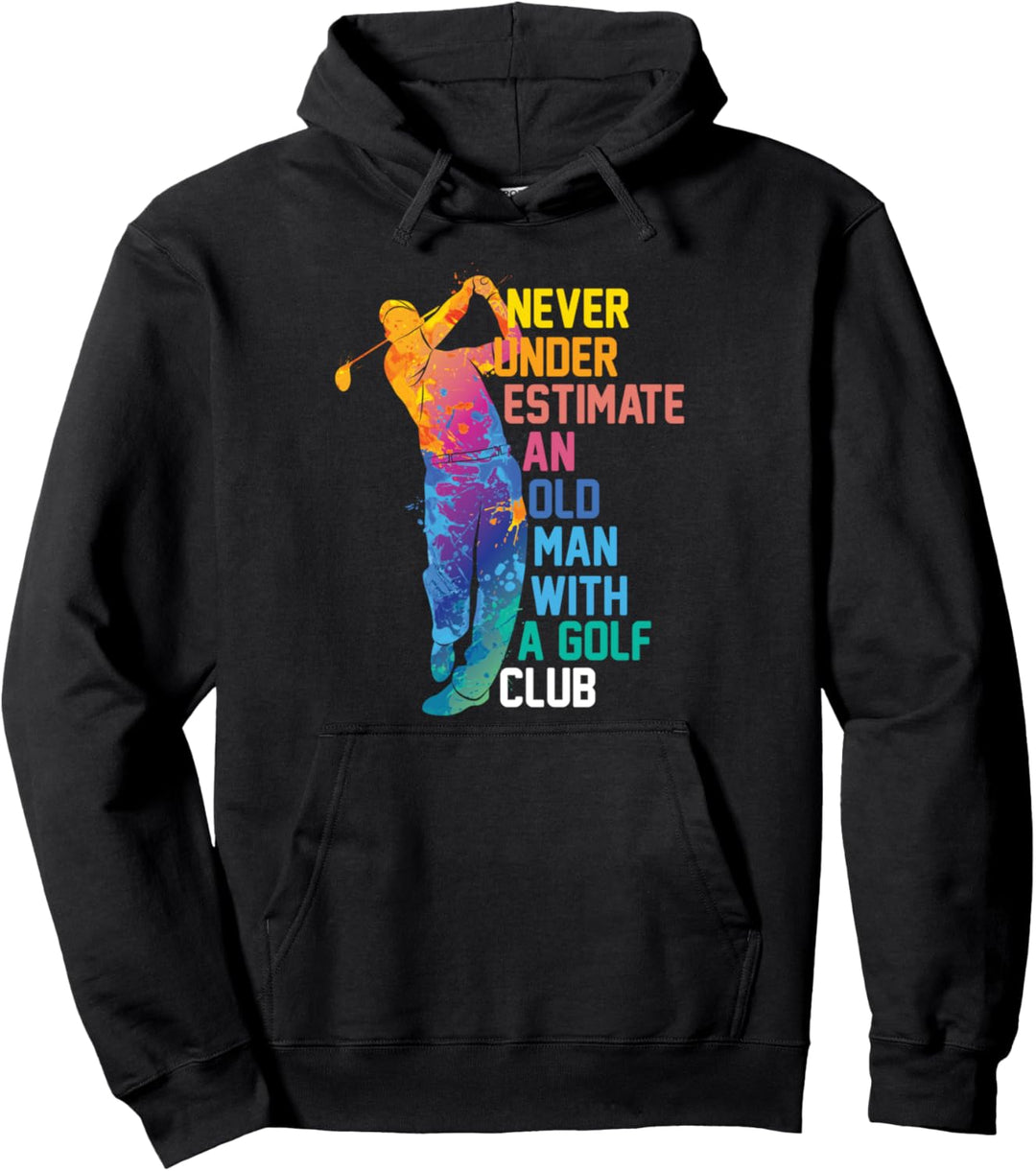 Golfer | Alter Mann | Golfspieler | lustiger Spruch Opa Papa Pullover Hoodie
