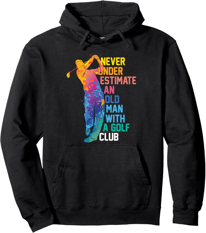 Golfer | Alter Mann | Golfspieler | lustiger Spruch Opa Papa Pullover Hoodie