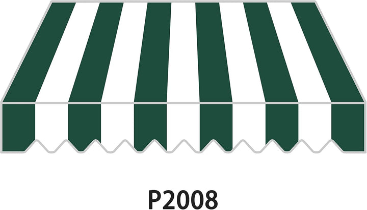 home Trends Markisenstoff 4m Markise mit Volant 4 x 3 m Markisenbespannung ersatzstoff 387 x 300cm B