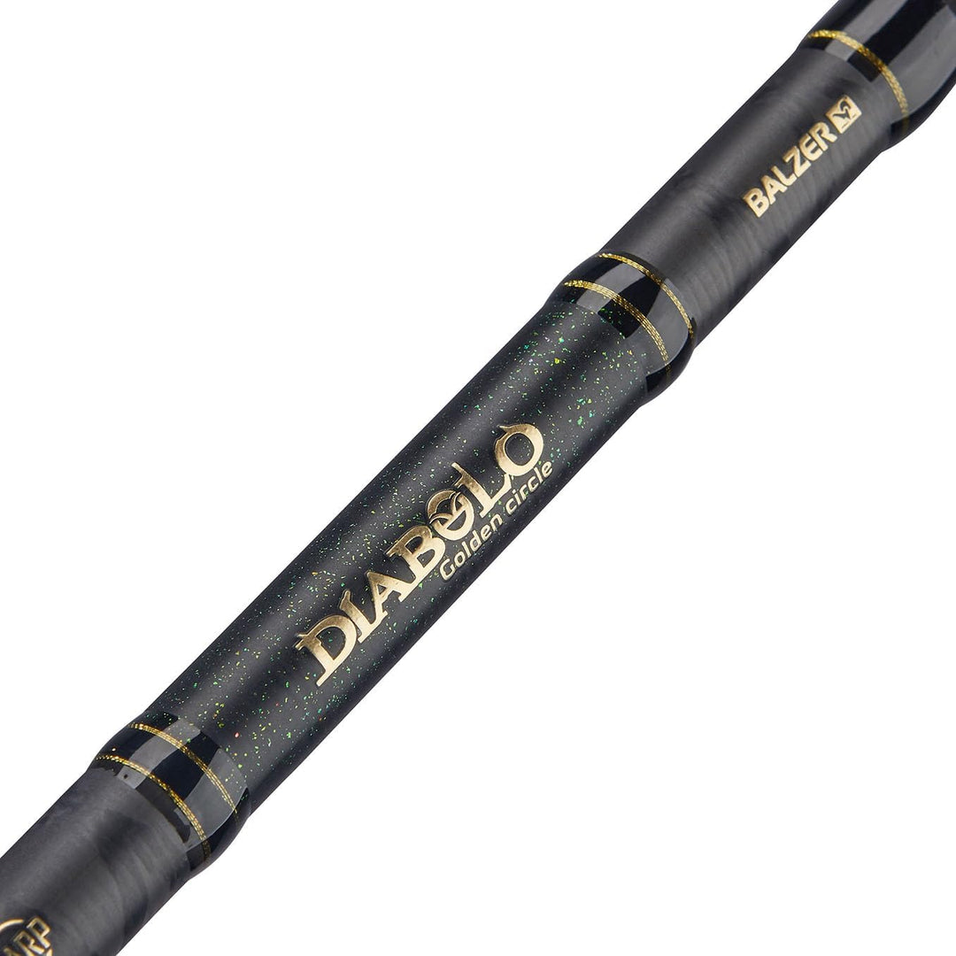 Balzer Diabolo Golden Circle Stellfisch Heavy 8,00m 60-165g - Stellfischrute, Raubfischrute, Köderfi