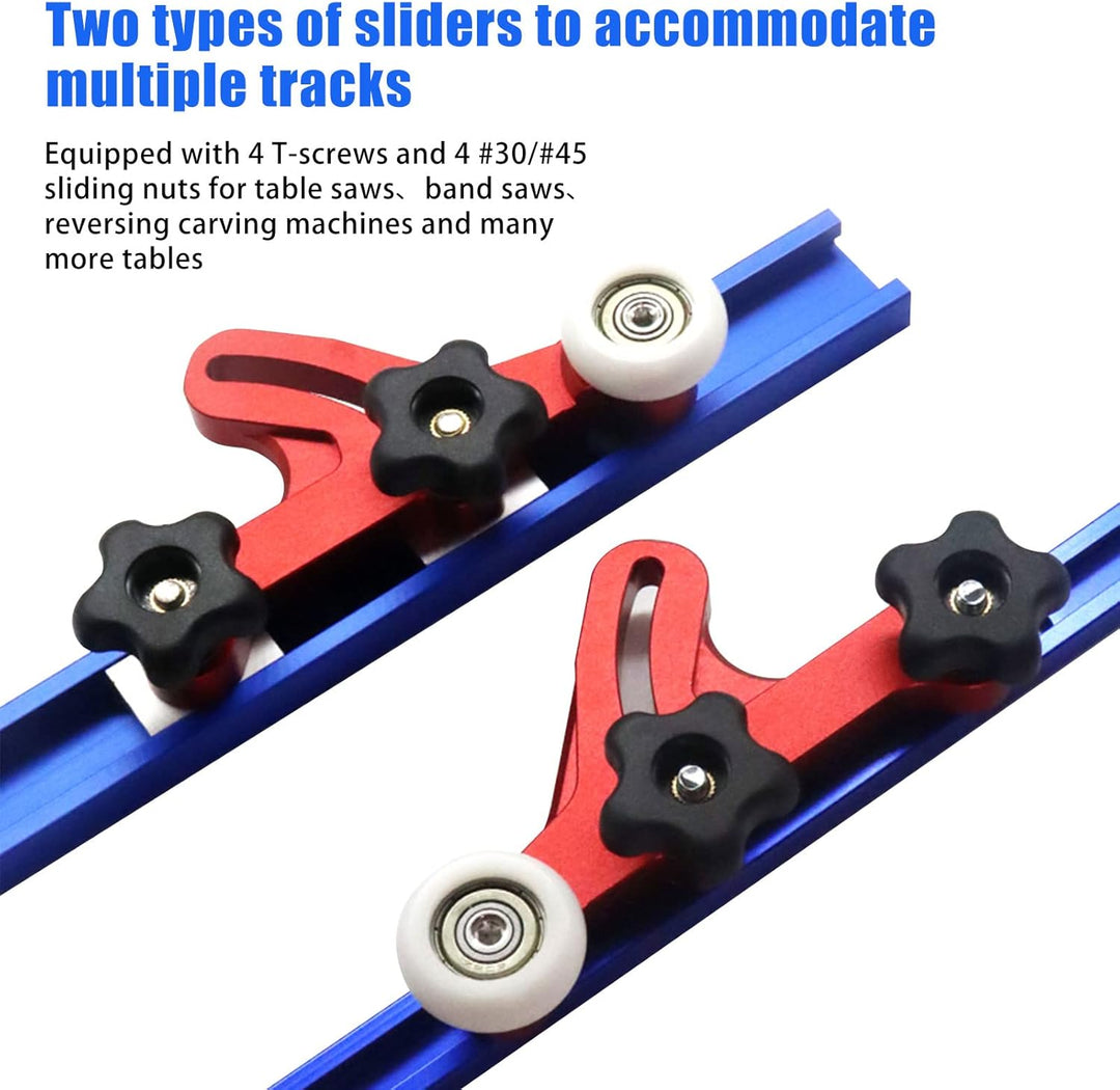 2 x Feder-Lock-Bretter, Aluminiumlegierung, Mehrzweck-Feder-Lock-Bretter, Holzbearbeitung, Säge, Tis