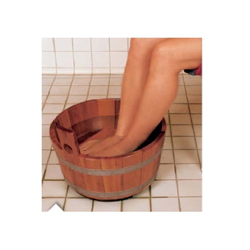 Blumenberg Saunawanne / Fusswanne aus Kambalaholz, 16 L.