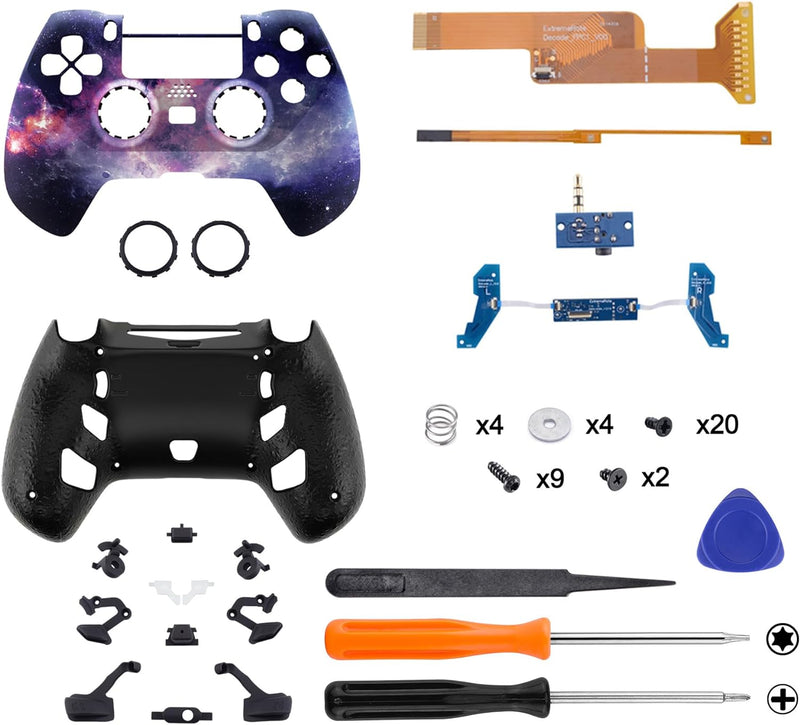 eXtremeRate DECADE-Turnier-Controller(DTC) Remap Kit für ps4 Controller JDM-040/050/055, Remap Board
