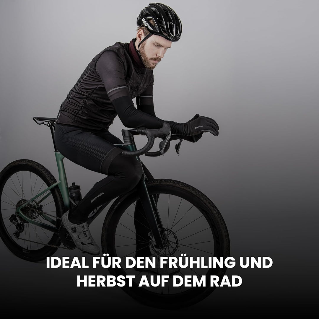 GripGrab Hurricane 2 Winddichte Frühling Herbst Fahrrad Übergangshandschuhe Gepolsterte rutschfeste