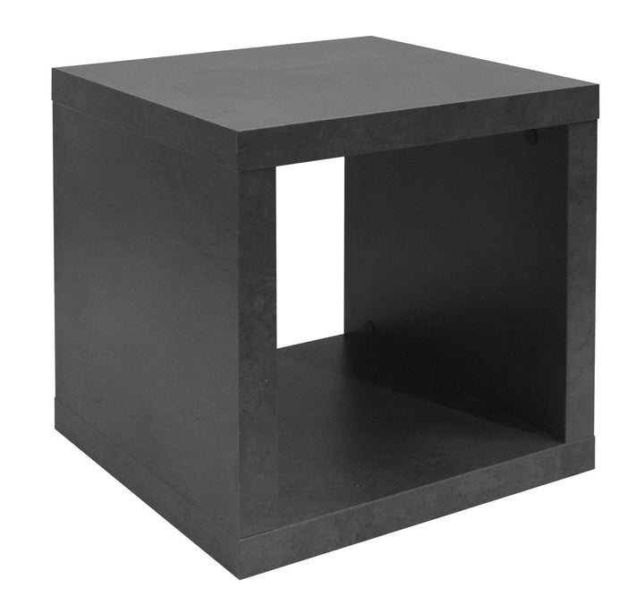 Regalwürfel Cube Wandregal in Graphit B/H/T: 40x41x40 cm, Graphit