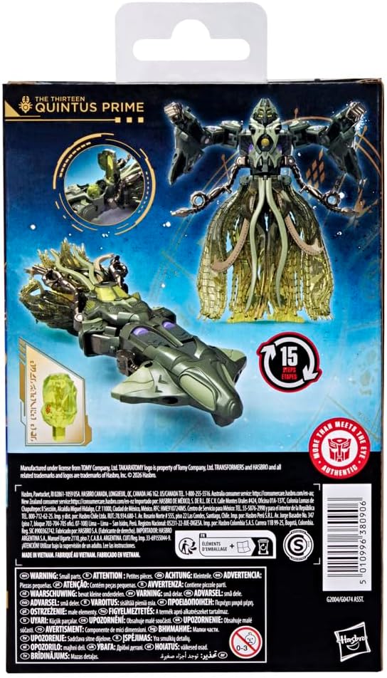 Transformers Age of The Primes Deluxe-Klasse The Thirteen Quintus Prime Action-Figur
