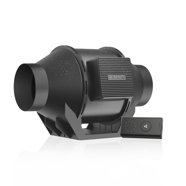 AC Infinity CLOUDLINE H4 – Leises Inline-Lüftersystem 100 mm mit Drehzahlregler, IP65-feuchtigkeitsg