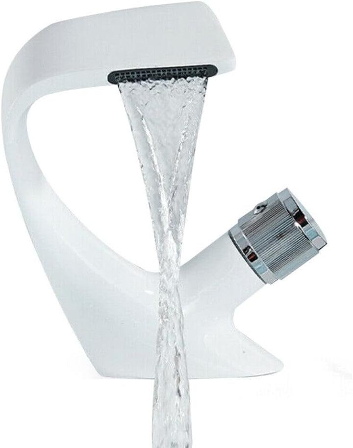 Wasserhahn Bad Wasserfall Mischhähne Waschtisch-Einhebelarmatur Modern Hotelbecken Waschtischarmatur