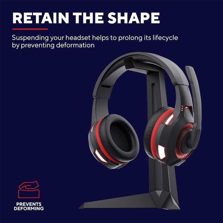 Trust Gaming GXT 260 Cendor Kopfhörer Ständer, Headset Halterung, Passend für Alle Headsets bis 24 c