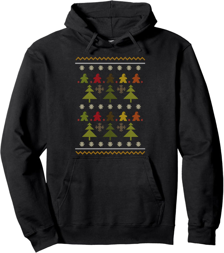 Christmas Meeple Pullover – Weihnachts-Brettspiel-Kleidung Pullover Hoodie