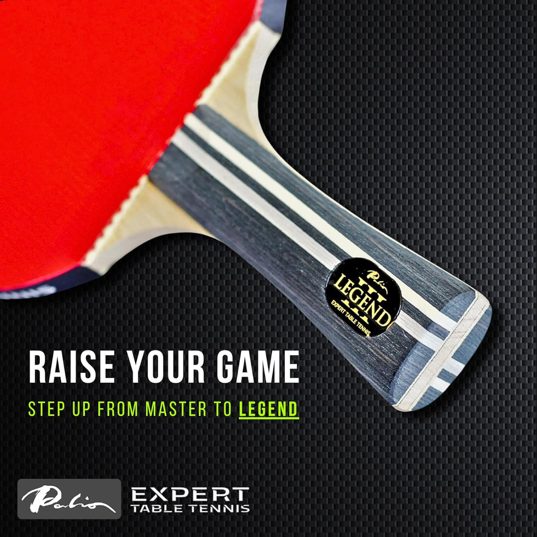Palio Legend 3.0 Tischtennisschläger & Koffer | ITTF-zugelassener Advanced Ping Pong Schläger | Maxi