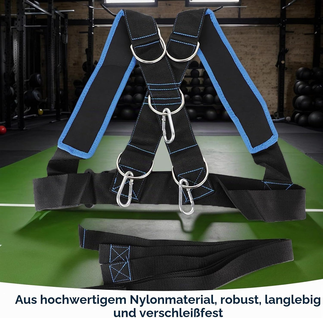 Schlittengeschirr, Schultergurt, Eisfischen, Schlittenzuggeschirr, hlitten-Schultergurt,Laufwidersta
