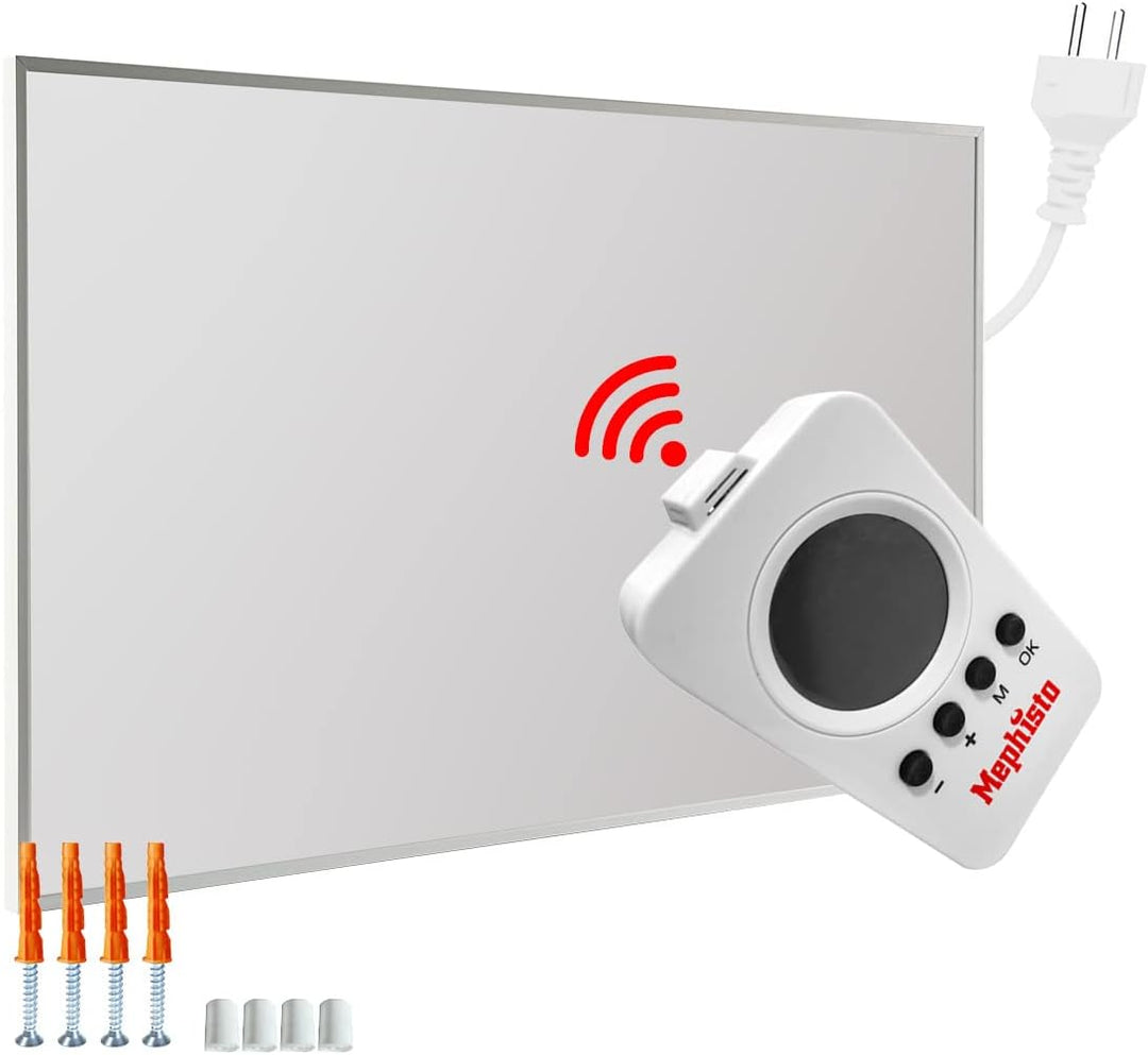 Mephisto Infrarot Heizung Wand- Decken-Standheizung energiesparend Elektroheizung inkl. Fernbedienun