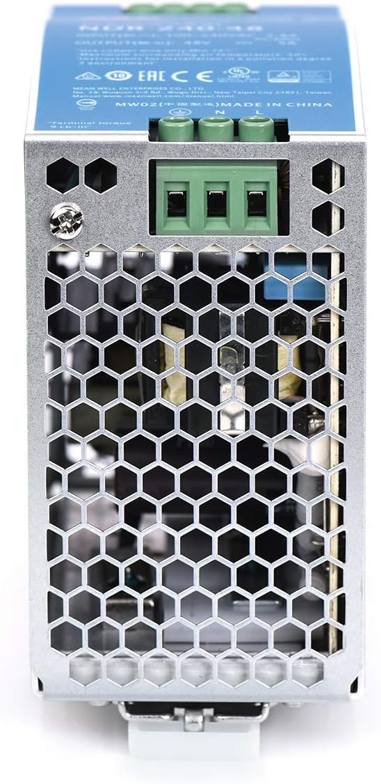DIGITUS Industrielles Netzteil - Hutschienen-Montage - Output 48V DC / 5A / 240W - Input 100-240 VAC