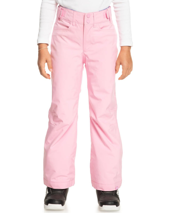 Roxy Mädchen Pt Backyard-Snow Pants 8-16 10 Jahre Pink Frosting, 10 Jahre Pink Frosting