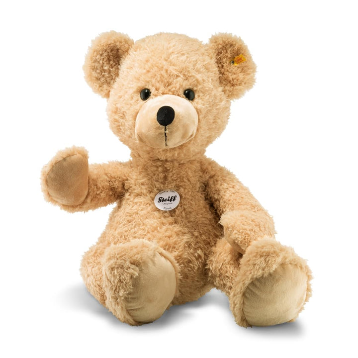 Steiff Fynn Teddybär - 80 cm - Kuscheltier für Kinder - weich & waschbar - beige (111389), Beige