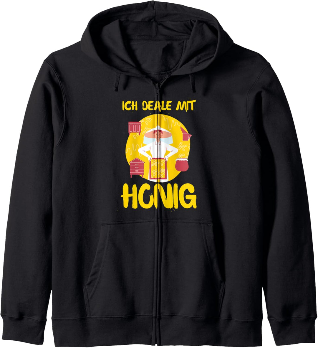 Ich Deale Mit Honig Muttertag Grossmutter Imker Oma Geschenk Kapuzenjacke