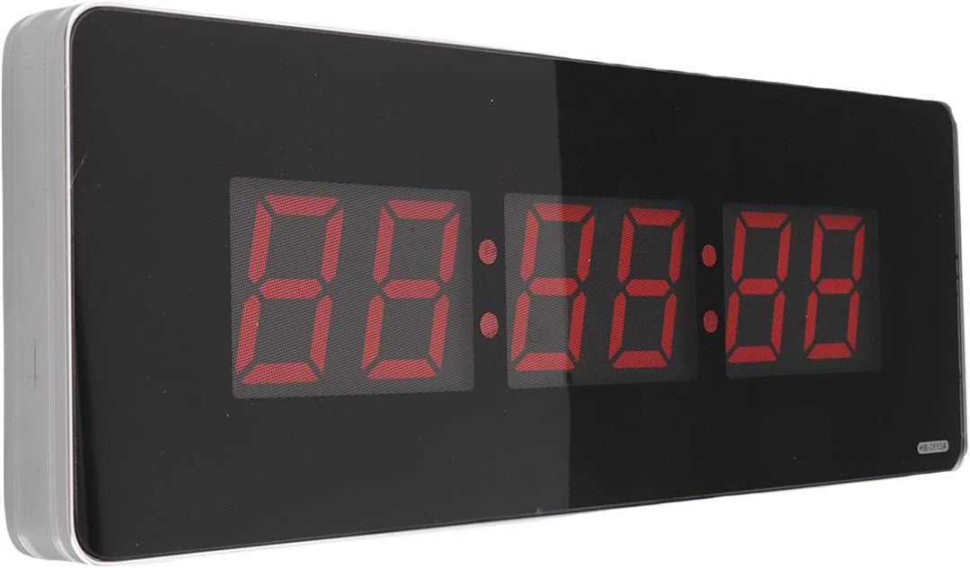 Jeffergarden LED Wanduhr Digital, Wall Clock LED Uhr Digital Home Digitale Wanduhren für Wohnzimmerd
