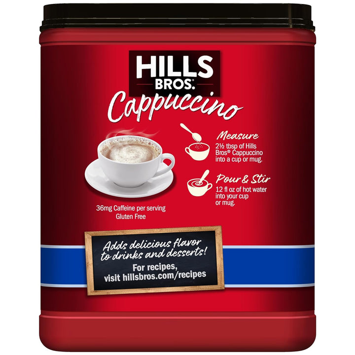 Hills Bros. Cappuccino Zuckerfrei Vanille 12 ml, Garten, Rasen, Instandhaltung