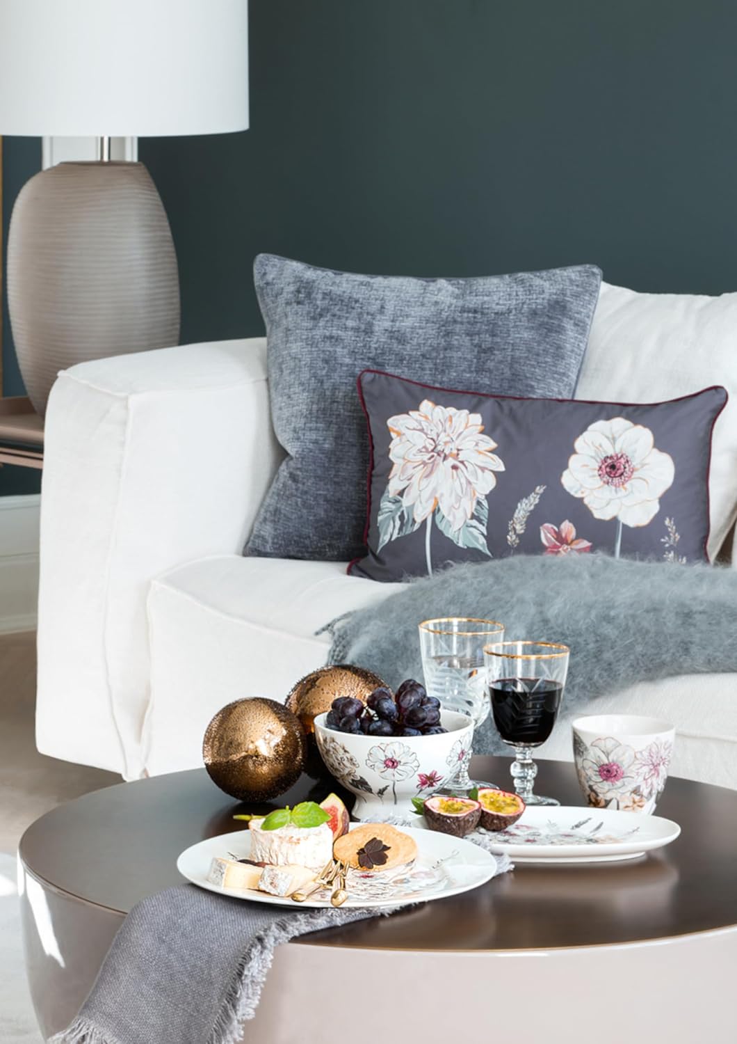 Greengate Soup Bowl Lillith White