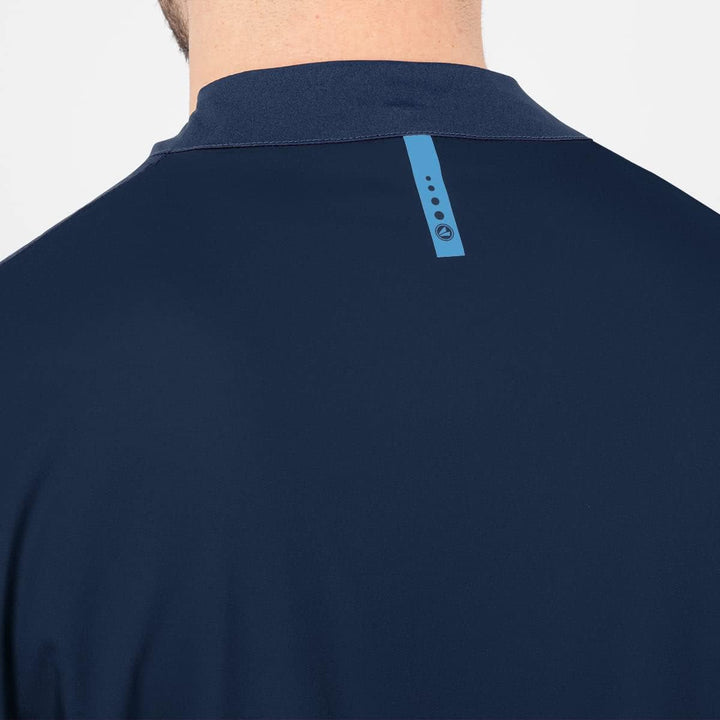 JAKO Herren Präsentationsjacke Champ 2.0 M Marine/Darkblue/Skyblue, M Marine/Darkblue/Skyblue