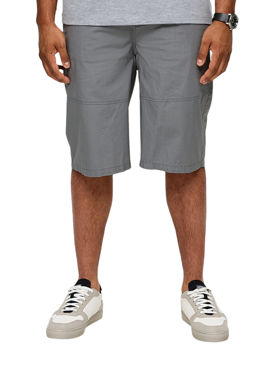 s.Oliver Herren Bermuda 38 Grosse Grössen Grau, 38 Grosse Grössen Grau