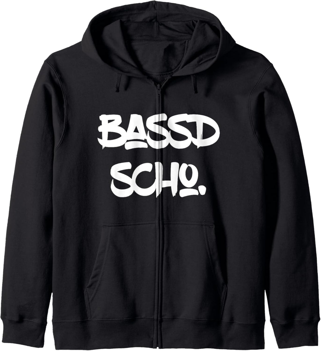 Bassd scho für (fränkische) Bassisten Kapuzenjacke