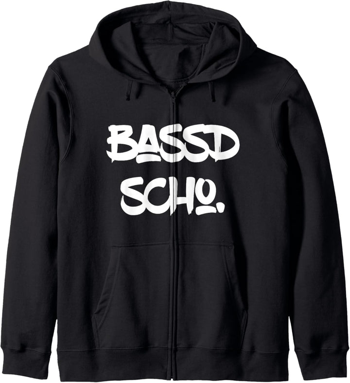 Bassd scho für (fränkische) Bassisten Kapuzenjacke