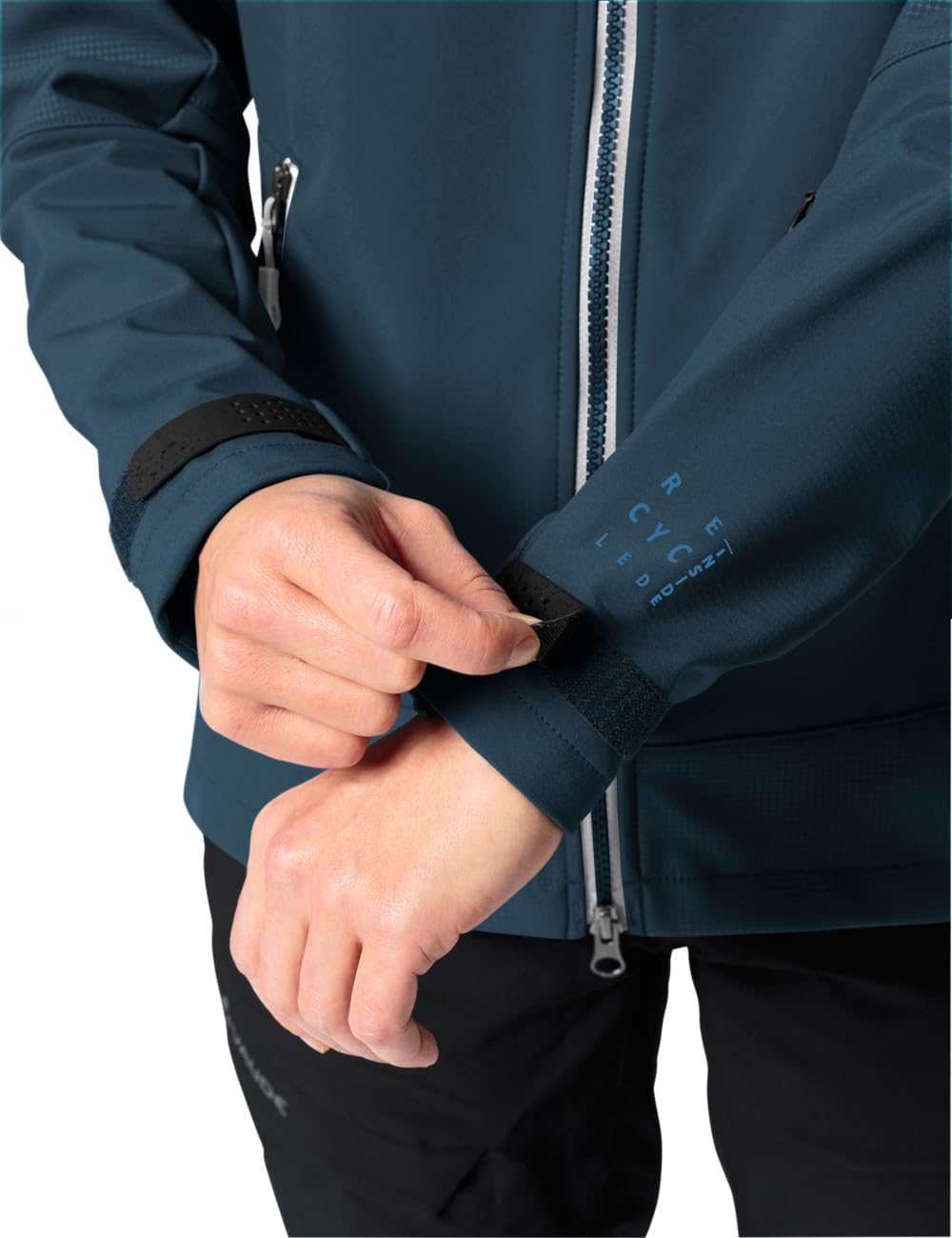 VAUDE Damen Women's All Year Elope Softshell Jacket Jacke, 34 dark sea uni