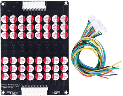 Active Equalizer Balancer Lithium Battery Balance Board, 12S Bis 16S Universelles Aktives Equalizer-