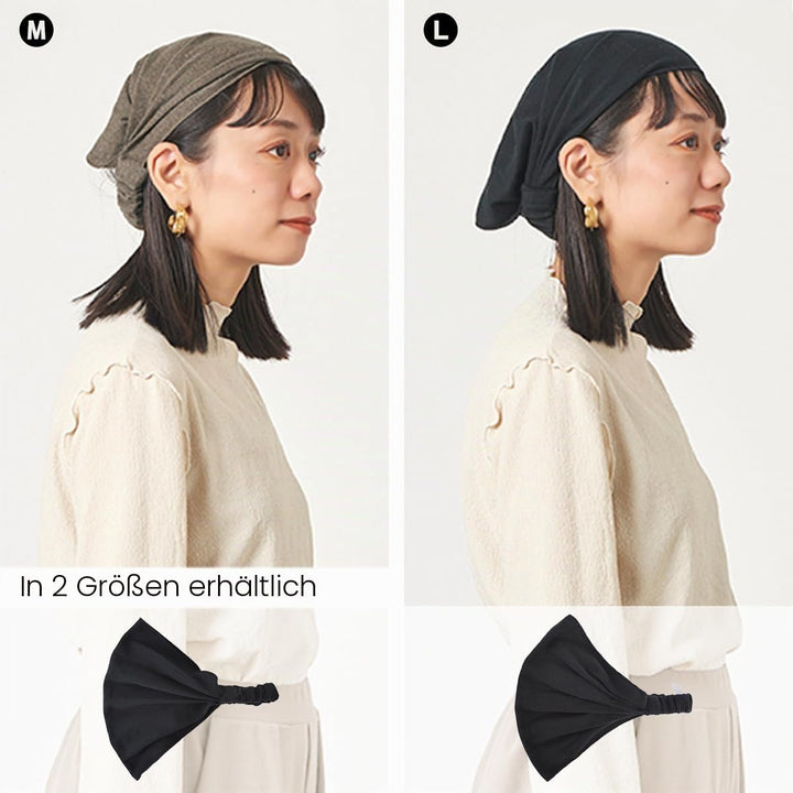 CHARM Damen Breites Haarband Bandana - Bio Baumwolle Stirnband Herren Kopftuch Sommer Hair Band Aus