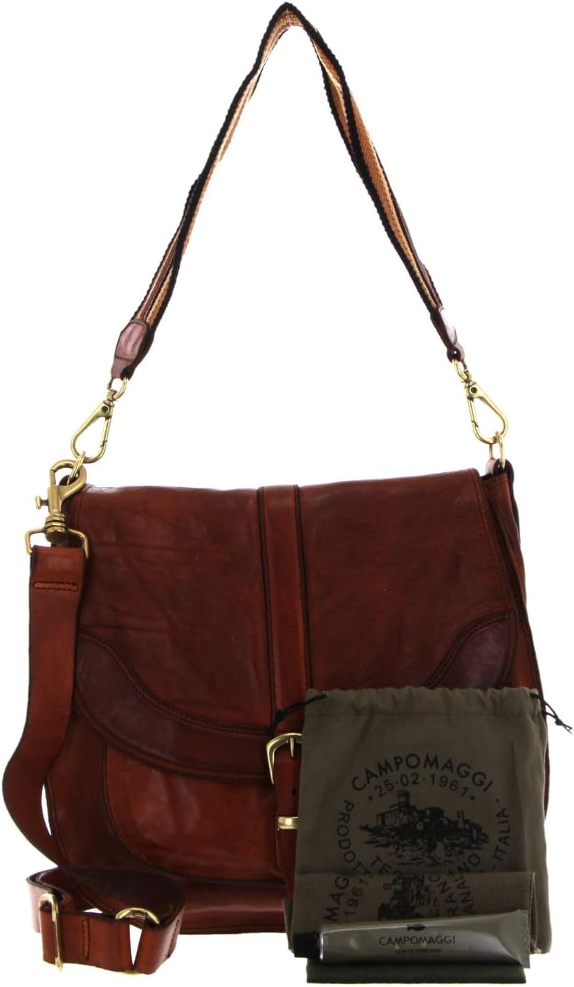 Campomaggi Schultertasche Leder 29 cm