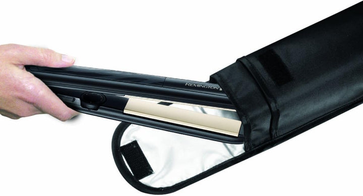 Remington Glätteisen Ceramic Straight (4-facher Schutz: antistatische Keramik-Turmalin-Beschichtung