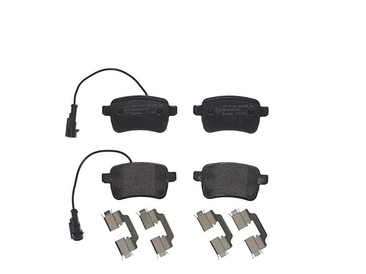 Brembo P23133 Hintere Bremsbeläge, Anzahl 4