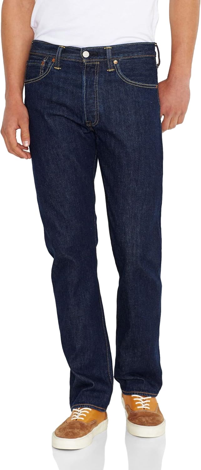 Levi's Herren 501 Original Fit Jeans 28W / 32L One Wash, 28W / 32L One Wash