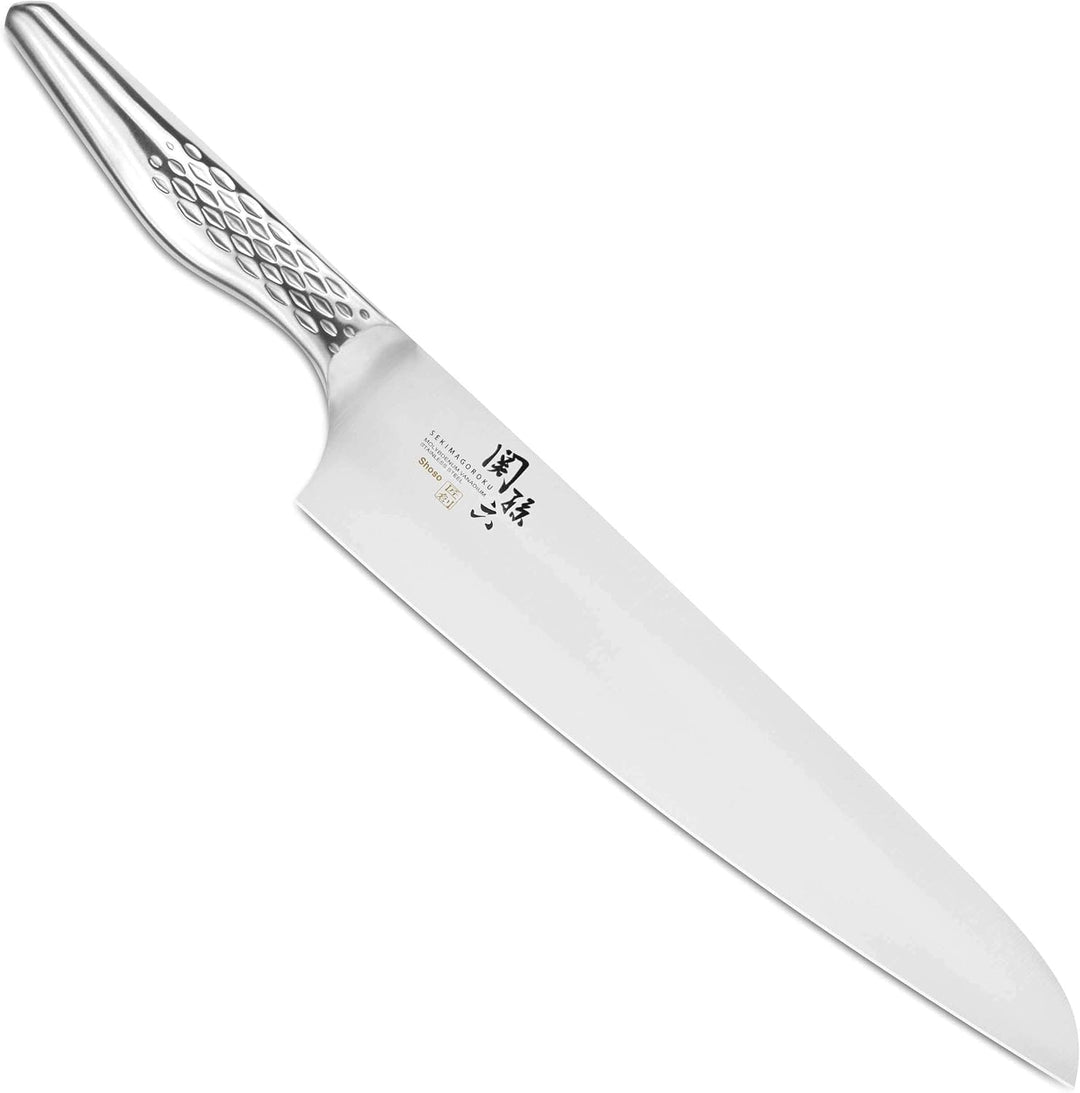 Kai Seki Magoroku Shoso 24 cm grosses Kochmesser inklusive Klingenschutz 08) Kochmesser 24cm, 08) Ko