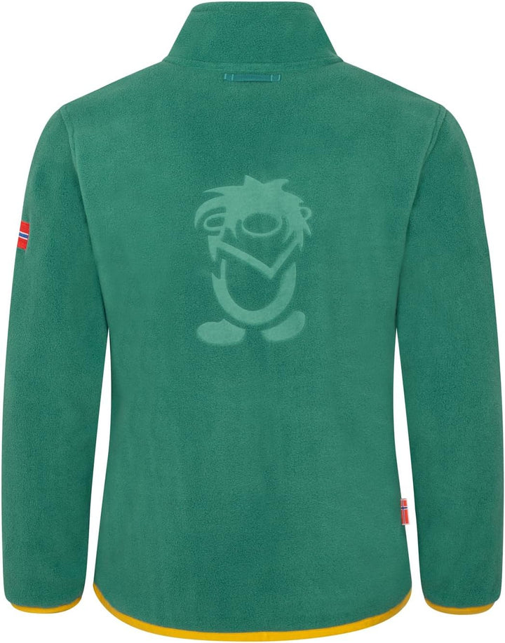 Trollkids Kids Oppdal Jacket XT 128 Jungle Green, 128 Jungle Green