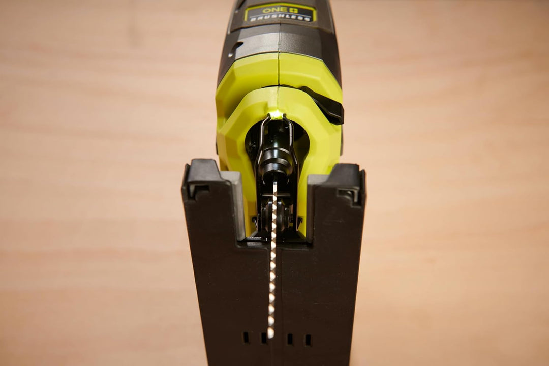 RYOBI 18 V ONE+ Brushless Akku-Stichsäge RJS18BL-0, 25 mm Hublänge, Pendelhub, ohne Akku und Ladeger